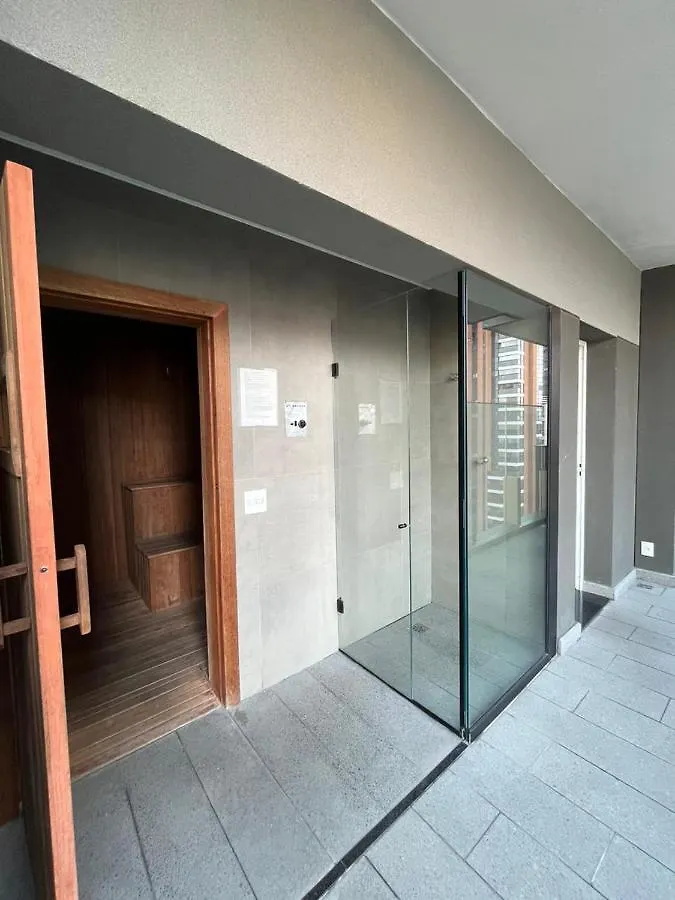 Loft De Luxo Com Varanda E Entrada Ao St Marche Jardins Apartamento São Paulo